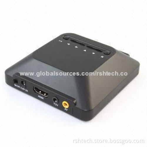 Quad-core TV Box 1,080P Full HD Google's Android 4.2.2 Media Player, HDMI®, 90 x 90 x 36mm Size